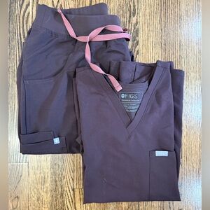 Figs Espresso scrubs XL/L